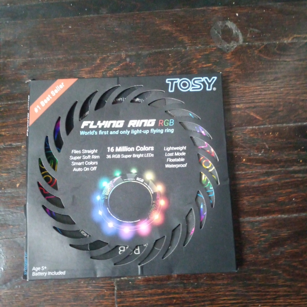 Flying Ring - 16 Million Color RGB or 12 LEDs, Super Bright, Lost Mode, Auto Lig